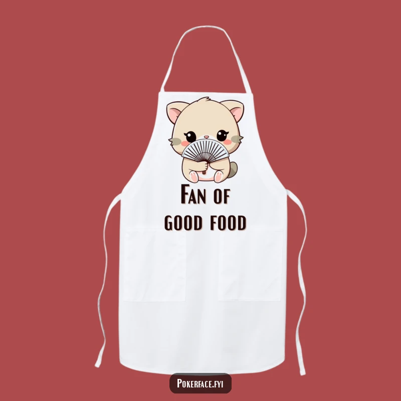 Funny Fan Face Animal Apron - Cook with Discreet Charm