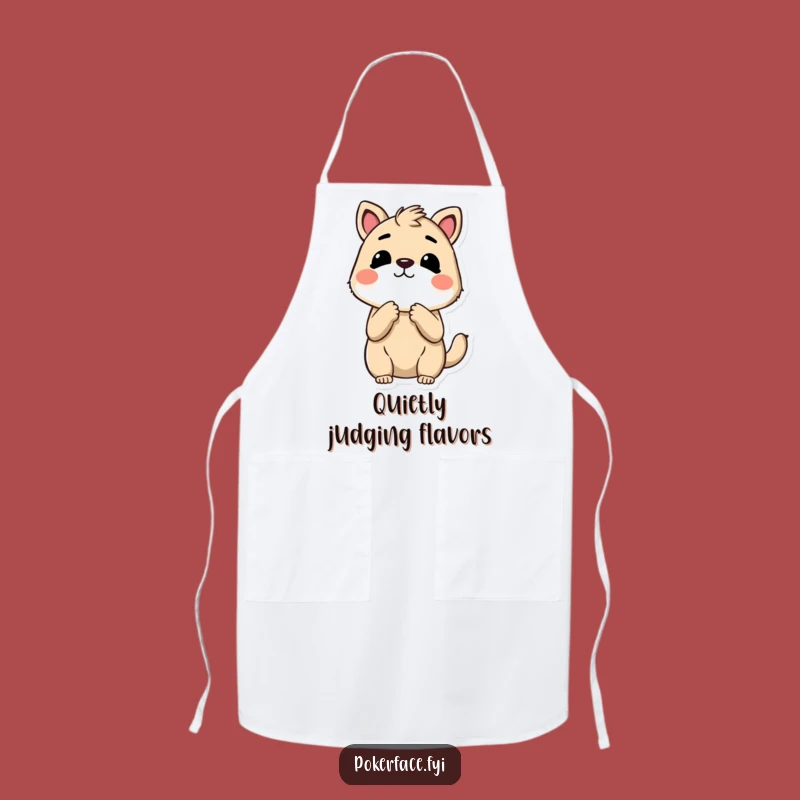 Funny No Reaction Animal Apron - Cook with Hilarious Composure