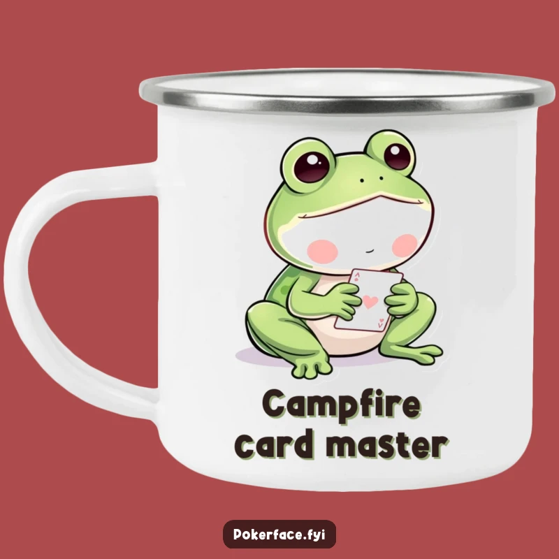 Funny Frog Camping Mug: Trail Mix & Cards - The Perfectly Calm Funny Gift