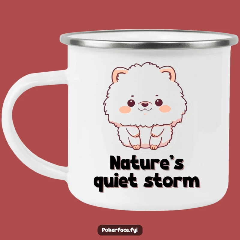 Funny Stillness Camping Mug: Enjoy Calm with Hilarious Serenity