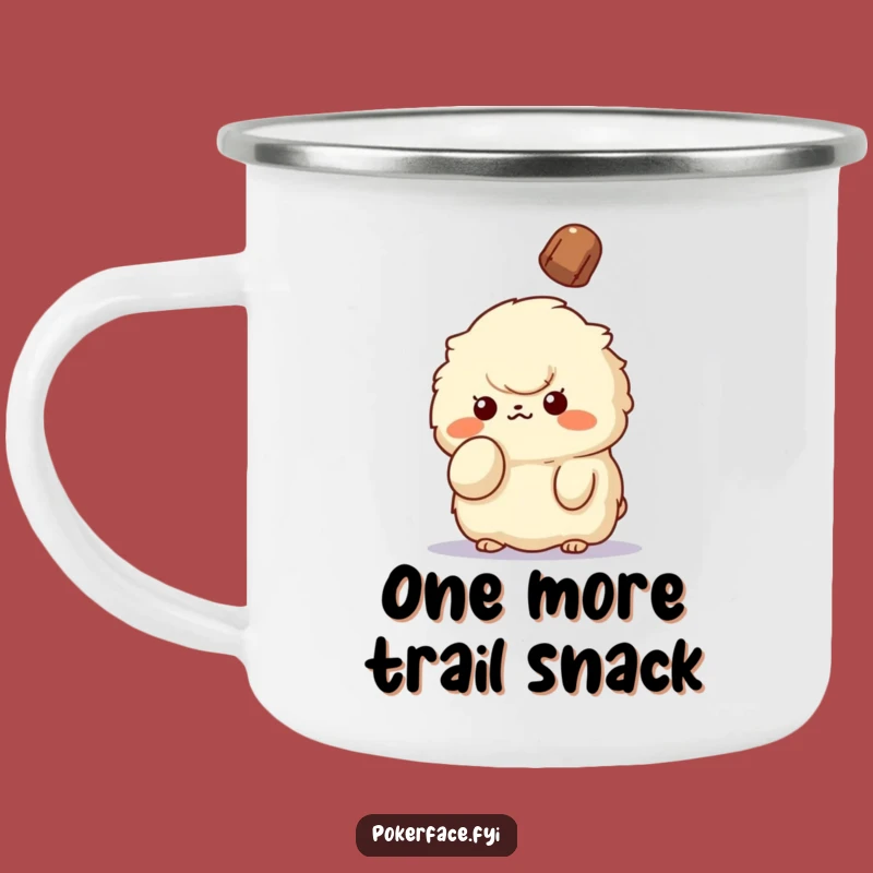 Funny Unbothered Creature Camping Mug: Sip Chill, Adventure Fuel, Hilarious Gift!