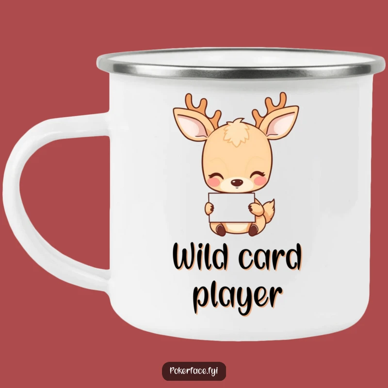 Funny Deer Camping Mug: Nature's Calm Brew - Your Perfect Funny Gift