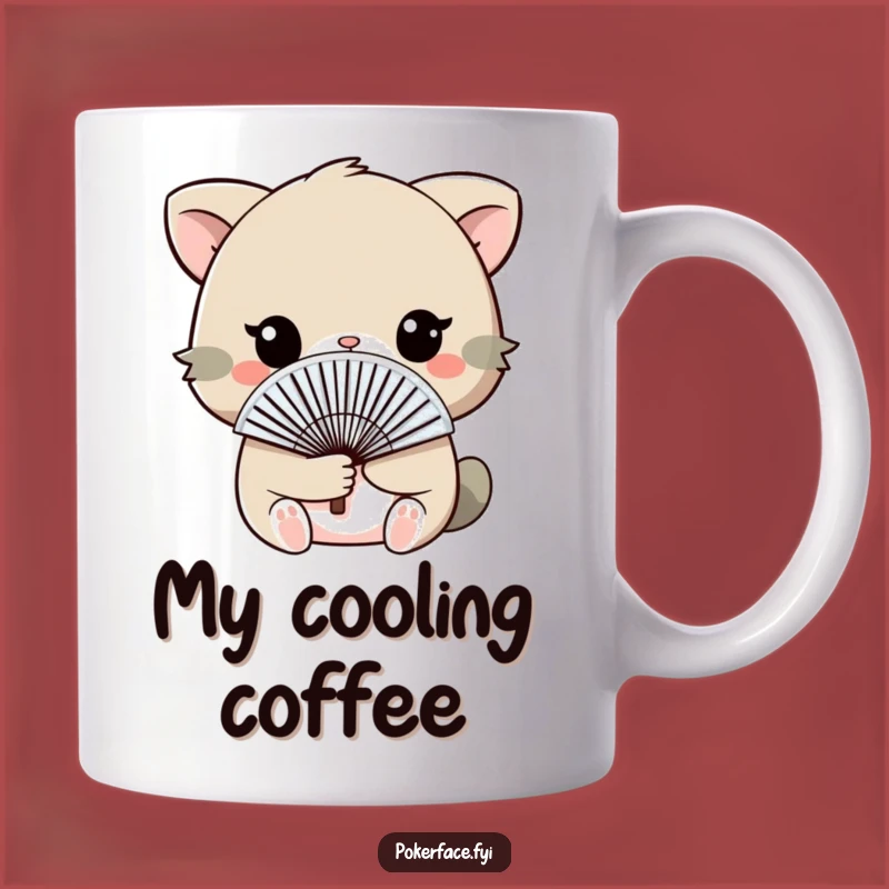 Funny Fan Face Animal Mug - A Discreetly Humorous Gift