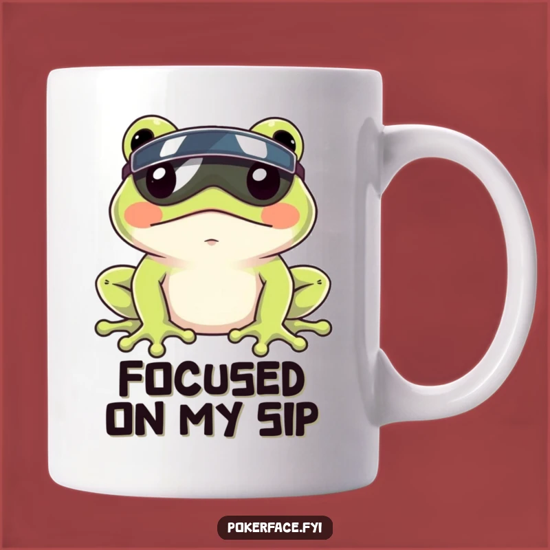 Funny Frog Visor Mug: Stay Cool with This Hilarious Amphibian Accessory
