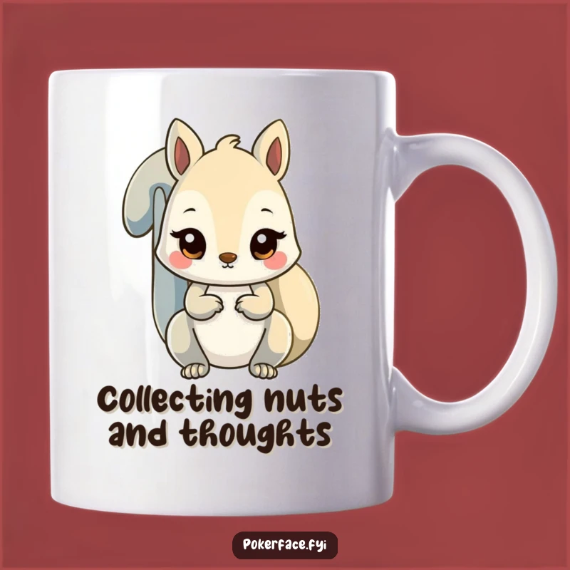 Funny Unfazed Squirrel Mug - The Ultimate Funny Gift for Cool Critters
