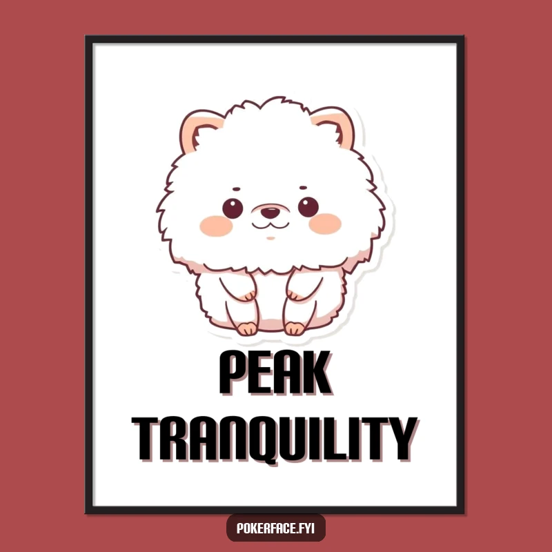 Funny Stillness Digital Art: Hilarious Calm Wall Decor for Serene Spaces