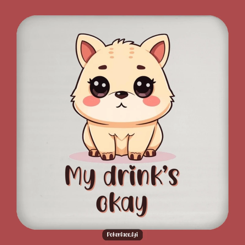 Funny Unamused Animal Coaster: Dry Humor Surface Protector, Funny Gift