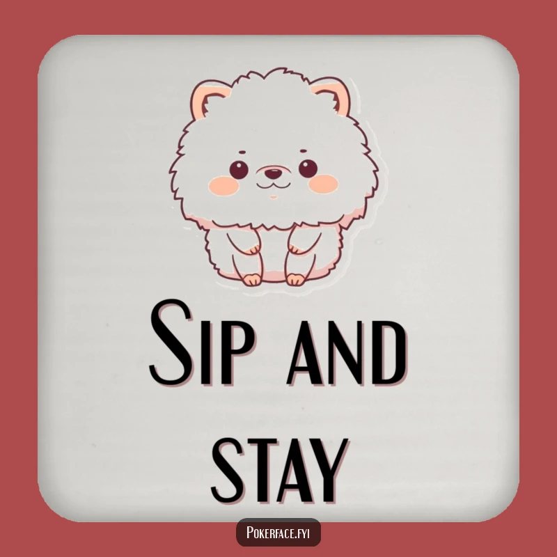 Funny Stillness Coaster Set: Protect Surfaces with Hilarious Calm