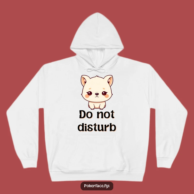 Funny Blank Stare Hoodie: Cozy Up with Unblinking Sarcasm