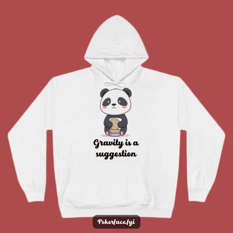 Funny Panda Coin Hoodie: Cozy Up with This Hilarious Stoic Sweatshirt