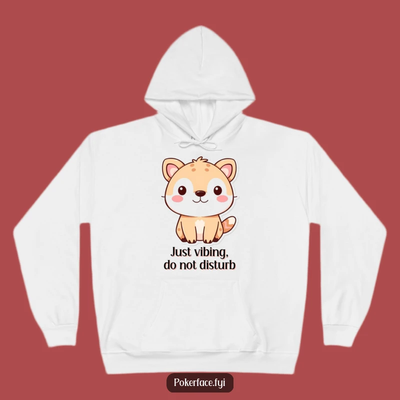Funny Cute Animal Hoodie: Cozy Comfort with a Hilarious Neutral Expression Gift