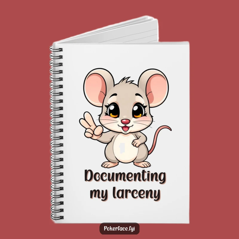 Funny Mouse Poker Notebook: Winning Hand Journal - Hilarious Gift for Writers