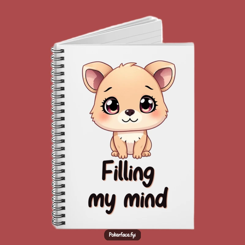 Funny Curious Animal Notebook: Journal Puzzling Thoughts, Funny Gift