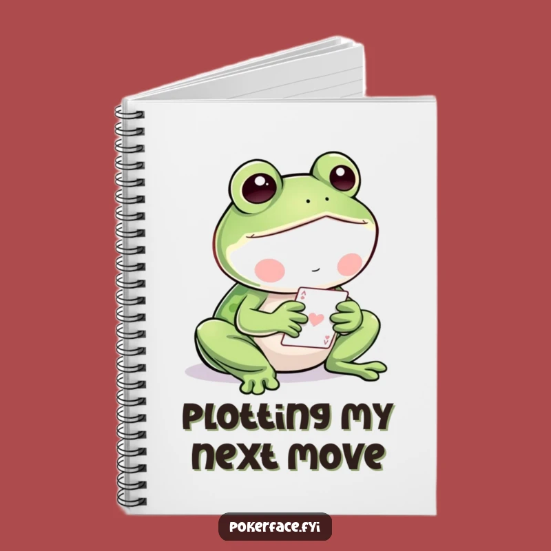 Funny Frog Notebook: Jot Down Your Calm Thoughts - A Hilarious Funny Gift