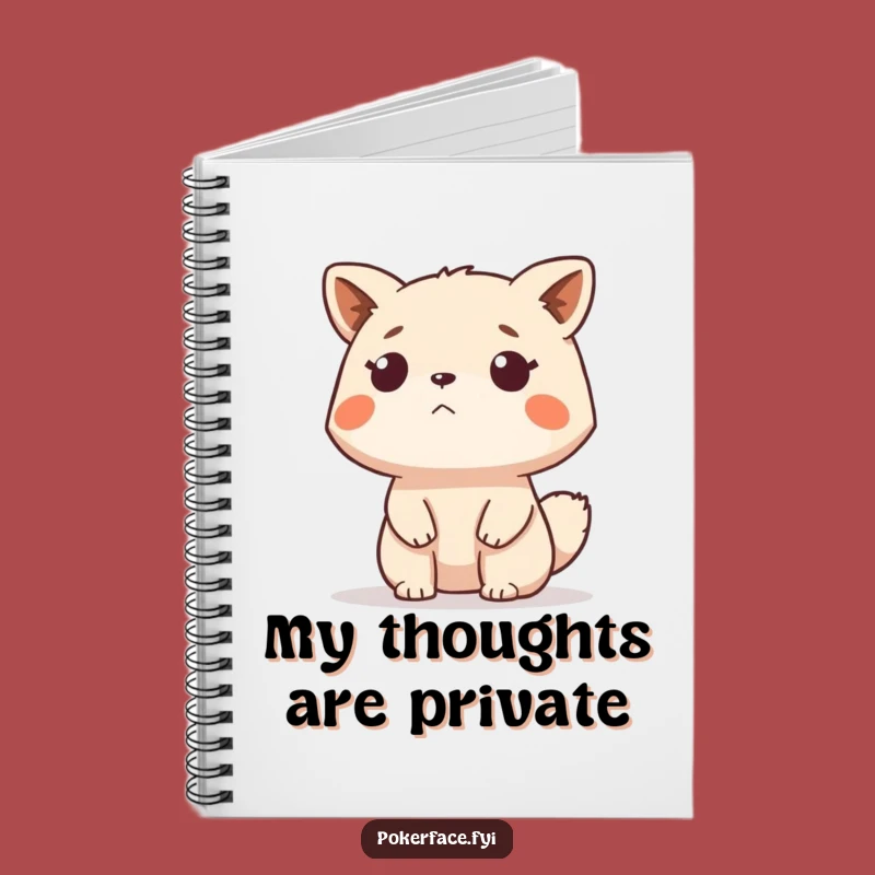 Funny Stoic Animal Notebook: Journal Im passive Thoughts, Funny Gift