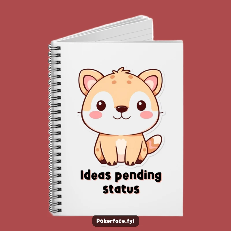 Funny Cute Animal Notebook: Jot Down Thoughts with a Hilarious Neutral Expression