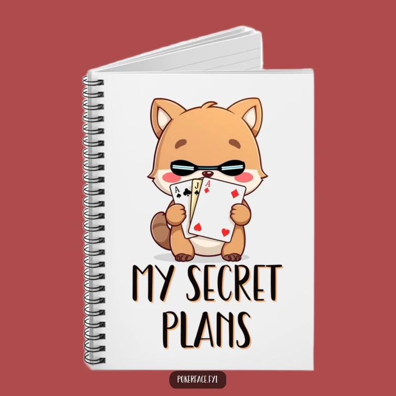 Funny Mystery Animal Card Notebook: Jot Down Ideas with Intrigue