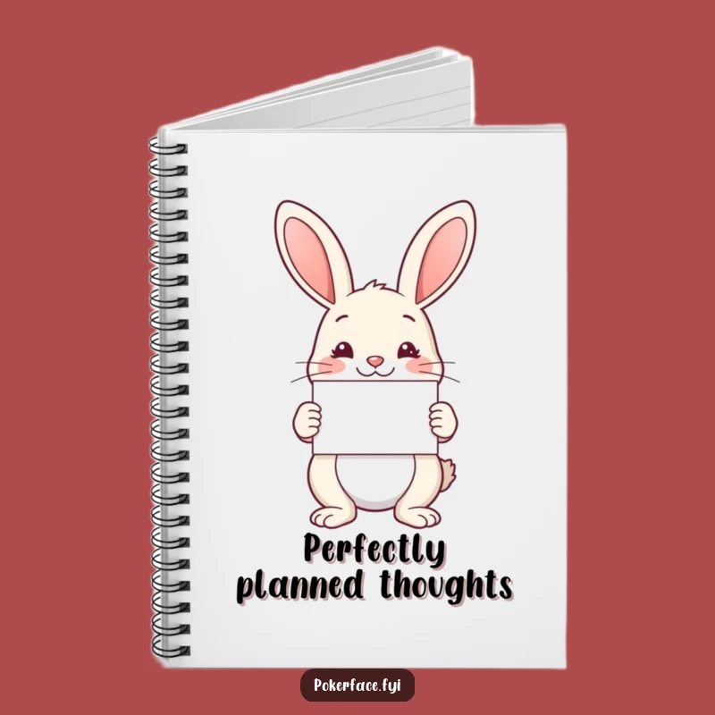 Funny Rabbit Symmetry Notebook: Orderly Notes, a Hilarious Journal for Perfect Ideas