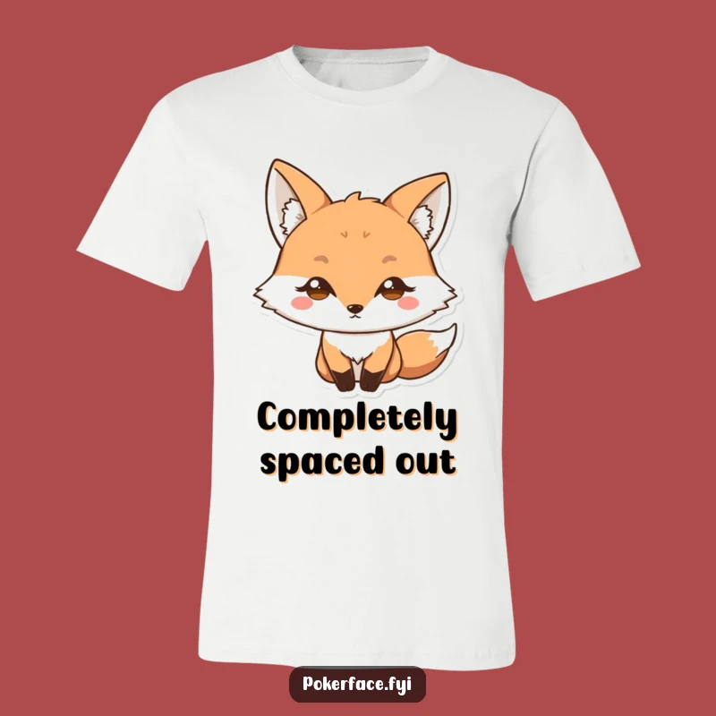 Funny Blank Stare Fox T-Shirt: Wear the Look of Wide-Eyed Wonder