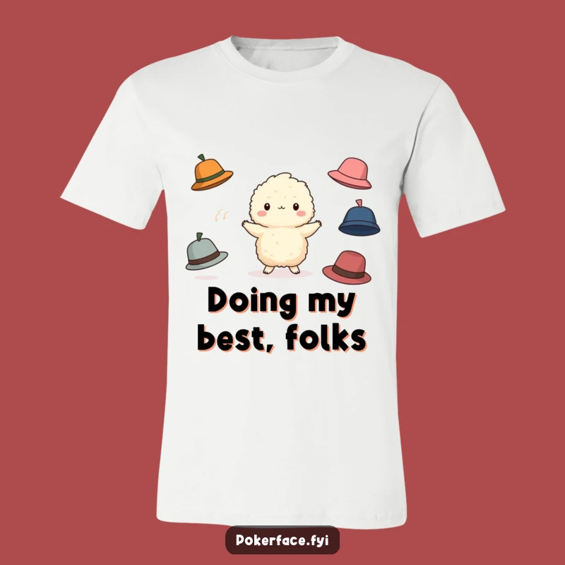 Funny Juggling Creature T-Shirt: Master the Chaos with Humor, Great Tee Gift!