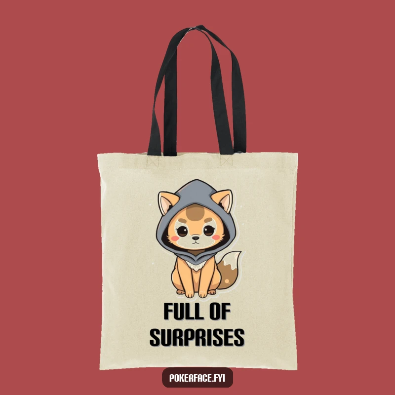 Funny Mysterious Animal Tote Bag: Chic Subtle Accessory, Funny Gift