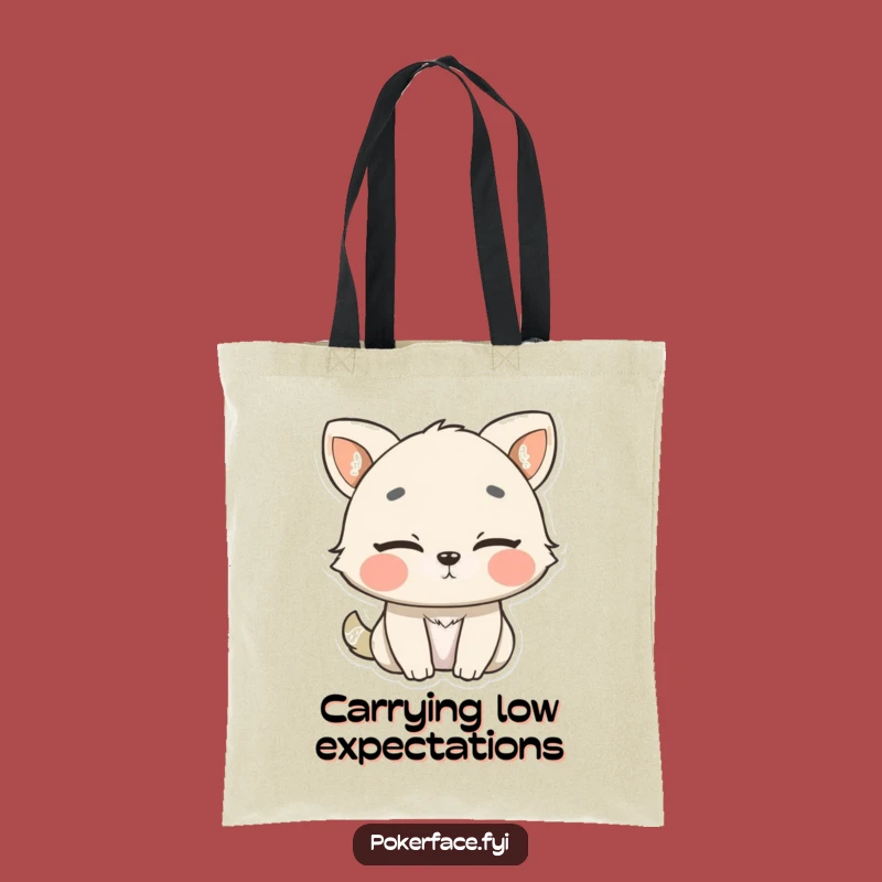 Funny Slow Blink Animal Tote Bag - Carry Your Coolness Anywhere